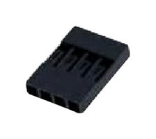 AMPHENOL COMMUNICATIONS SOLUTIONS 65039-033ELF Connector Housing, Basics Mini-PV 65039 Series, Receptacle, 4 Ways, 2.54 mm