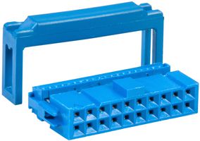 AMPHENOL COMMUNICATIONS SOLUTIONS 66900-220LF IDC Connector, IDC Receptacle, Female, 2.54 mm, 2 Row, 20 Contacts, Cable Mount