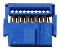 AMPHENOL COMMUNICATIONS SOLUTIONS 66900-310LF IDC Connector, IDC Receptacle, Female, 2.54 mm, 2 Row, 10 Contacts, Cable Mount