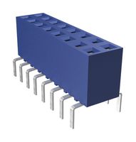 AMPHENOL COMMUNICATIONS SOLUTIONS 87606-810LF PCB Receptacle, Board-to-Board, 2.54 mm, 2 Rows, 20 Contacts, Through Hole Straight