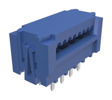 AMPHENOL COMMUNICATIONS SOLUTIONS 69830-008LF IDC连接器, 板载连接器, 2.54 mm, 2排, 8 触点, 电缆安装, 通孔安装