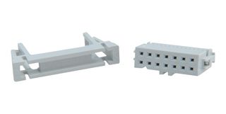 AMPHENOL COMMUNICATIONS SOLUTIONS 71600-614LF IDC连接器, IDC插座, 母, 2.54 mm, 2排, 14 触点, 电缆安装