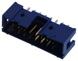 AMPHENOL COMMUNICATIONS SOLUTIONS 75869-303LF Pin Header, Wire-to-Board, 2.54 mm, 2 Rows, 16 Contacts, Through Hole Straight
