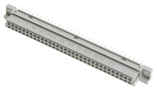 AMPHENOL COMMUNICATIONS SOLUTIONS 86092646114755V1LF DIN 41612 Connector, FCI 8609 Series, 64 Contacts, Receptacle, 2.54 mm, 2 Row, a + b