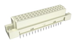 AMPHENOL COMMUNICATIONS SOLUTIONS 86093488314755V1LF DIN 41612 Connector, FCI 8609 Series, 48 Contacts, Receptacle, 2.54 mm, 3 Row, a + b + c