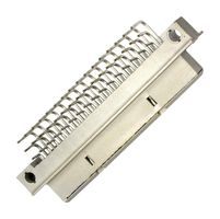 AMPHENOL COMMUNICATIONS SOLUTIONS 86093488613755E1LF DIN 41612 Connector, FCI 8609 Series, 48 Contacts, Receptacle, 2.54 mm, 3 Row, a + b + c