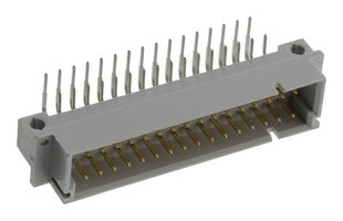 AMPHENOL COMMUNICATIONS SOLUTIONS 86094327313755E1LF DIN 41612 Connector, FCI 8609 Series, 32 Contacts, Header, 2.54 mm, 4 Row, a + c
