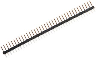 AMPHENOL COMMUNICATIONS SOLUTIONS 861400361YO10LF 引脚针座, 线至板, 2.54 mm, 1 排, 36 触点, 通孔直型, FCI 8614 Series