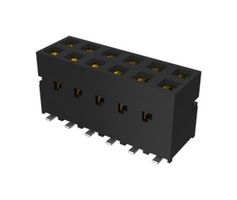 AMPHENOL COMMUNICATIONS SOLUTIONS 89898-302ALF PCB Receptacle, Board-to-Board, 2.54 mm, 2 Rows, 4 Contacts, Surface Mount Straight