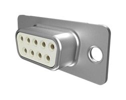 AMPHENOL COMMUNICATIONS SOLUTIONS DE09S364TLF D-Sub 连接器, 标准, 插座, FCI D Series, 9 触点, DE, 焊接