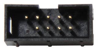 AMPHENOL COMMUNICATIONS SOLUTIONS G821EU210AAL10Y Pin Header, Wire-to-Board, 2.54 mm, 2 Rows, 10 Contacts, Through Hole Straight, G2821 Series
