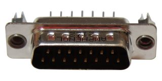 AMPHENOL COMMUNICATIONS SOLUTIONS L717SDAH15POL2RM5 D-Sub 连接器, 标准, 插头, SD Series, 15 触点, DA, 焊接