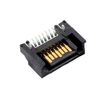 AMPHENOL COMMUNICATIONS SOLUTIONS SAT3M2132072TR 输入输出连接器, 7 触点, 插头, SATA, 焊接, 表面安装直角