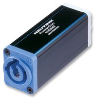 NEUTRIK NAC3MM-1 Connector Adapter, D Shape, 3 Ways, Plug, 3 Ways, Plug
