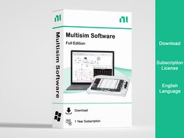 NI / EMERSON 779930-3502 Test Software, Circuit Design Suite, Base Edition, Subscription License, Download, Windows, 1Year