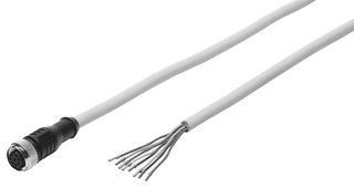 FESTO 525618 公插座带电缆, 5M, 30V