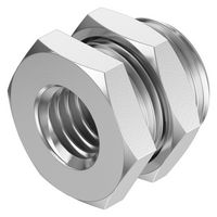 FESTO 8069241 Bulkhead Fitting, G1/4, 50 bar, Brass