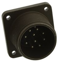 ITT CANNON MS3102R18-1P Circular Connector, MIL-DTL-5015 Series, MS3102 Series, Box Mount Receptacle, 10 Contacts