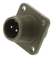 ITT CANNON MS3102R10SL-4P Circular Connector, MIL-DTL-5015 Series, MS3102 Series, Box Mount Receptacle, 2 Contacts