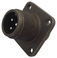 ITT CANNON MS3102R10SL-3P Circular Connector, MIL-DTL-5015 Series, MS3102 Series, Box Mount Receptacle, 3 Contacts