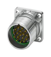 PHOENIX CONTACT 1132747 传感器连接器, M23 PRO Series, M23, 公, 17路, 压接插针-不包含触芯, 直形面板安装