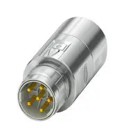 PHOENIX CONTACT 1628787 传感器连接器, M23 PRO Series, M23, 公, 5个电源 + PE路, 压接插针-不包含触芯, 直形线缆安装