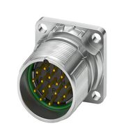 PHOENIX CONTACT 1629086 传感器连接器, M23 PRO Series, M23, 公, 17路, 压接插针-不包含触芯, 直形面板安装