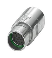 PHOENIX CONTACT 1629110 Sensor Connector, M23 PRO Series, M23, Female, 17 Positions, Crimp Socket - Contacts Not Supplied
