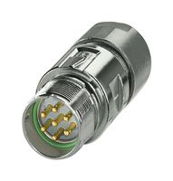 PHOENIX CONTACT 1629131 传感器连接器, M23 PRO Series, M23, 公, 7路, 压接插针-不包含触芯, 直形线缆安装