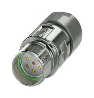 PHOENIX CONTACT 1629138 传感器连接器, M23 PRO Series, M23, 母, 6路, 压接插座-不包含触芯, 直形线缆安装