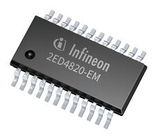 INFINEON 2ED4820EMXUMA2 栅极驱动器, 2 放大器, 非隔离, 高压侧, MOSFET, 24 引脚, TSDSO