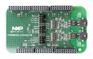 NXP FRDMDUAL33664EVB Evaluation Board, MC33664ATL1EG, Transceiver, Communication & Networking
