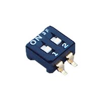 NIDEC COMPONENTS CFS-0100TA DIP / SIP开关, 1 电路, 滑动式, 表面安装, SPST-常开, 6 V, 100 mA