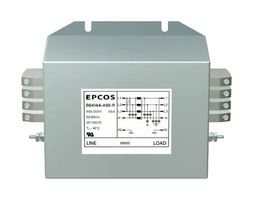 TDK B84144A0120R000 电源线滤波器, 通用, 440 VAC, 120 A, 三相, 1阶, 底板安装