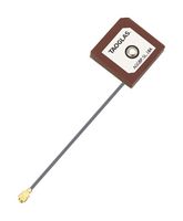 TAOGLAS AGGBP.SL.18A.07.0060A Antenna, Patch, 1.602 GHz, -2.93 dBi, Right Hand Circular, UFL Connector