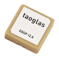 TAOGLAS DSGP.1575.12.4.A.02 Antenna, Patch, 1.57542 GHz, 2.73 dBi, SMD