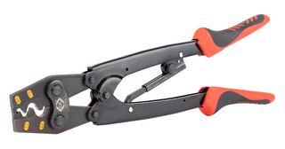 CK TOOLS T3676A 压接工具, 棘轮, Carl Kammerling 6-25mm2喇叭口套圈