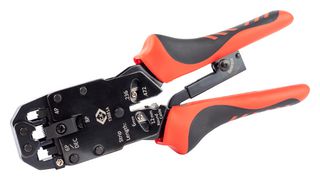 CK TOOLS T3681A 压接工具, 棘轮, RJ11, RJ12, RJ45 Modular Plugs