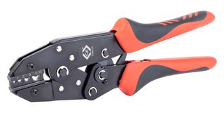 CK TOOLS T3697A 压接工具, 棘轮, 1-10mm2 非绝缘端子