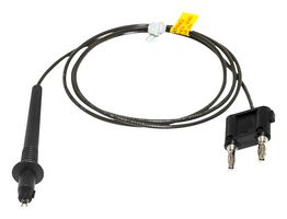 MUELLER ELECTRIC BU-7042-F-48-0 测试探头, 测试双头探头, 4mm可堆叠双香蕉插头, 48 ", 1.2 m, 黑色