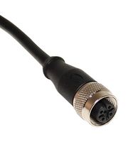 MUELLER ELECTRIC BU-1682935 传感器电缆, A编码, M12 插座, 自由线端, 5路, 1.5 m, 4.92 ft