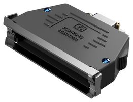 POSITRONIC D37000JVL0/AA 连接器后壳, D Sub, D系列, 180°, PS (聚苯乙烯)主体, 玻璃填充主体