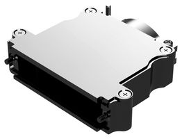 POSITRONIC D50000ANE0/AA 连接器后壳, D Sub, D系列, 180°, 铝主体