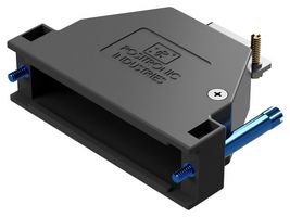 POSITRONIC D50000Y00/AA D Sub Backshell, D Series, DD, 180°, Composite Body