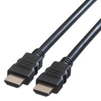 ROLINE 11.44.5573 音频/视频电缆组件, HDMI A型插头, HDMI A型插头, 9.8 ft, 3 m, 黑色