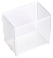 RAACO 142892 分类嵌件,聚丙烯(PP),69 mm x 55 mm x 79 mm,透明,Raaco CarryLite LMS箱