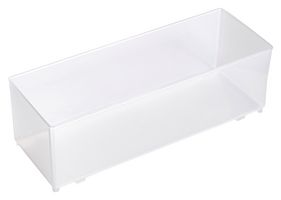 RAACO 144063 分类嵌件,聚丙烯(PP),69 mm x 79 mm x 218 mm,透明,Raaco CarryLite LMS箱