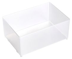 RAACO 142922 分类嵌件,聚丙烯(PP),69 mm x 157 mm x 109 mm,透明,Raaco CarryLite LMS箱