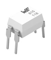 WURTH ELEKTRONIK 141815140010 光电耦合器, 1通道, DIP, 4 引脚, 60 mA, 5 kV, 600 %