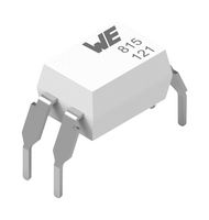 WURTH ELEKTRONIK 141815141010 光电耦合器, 1通道, DIP, 4 引脚, 60 mA, 5 kV, 600 %